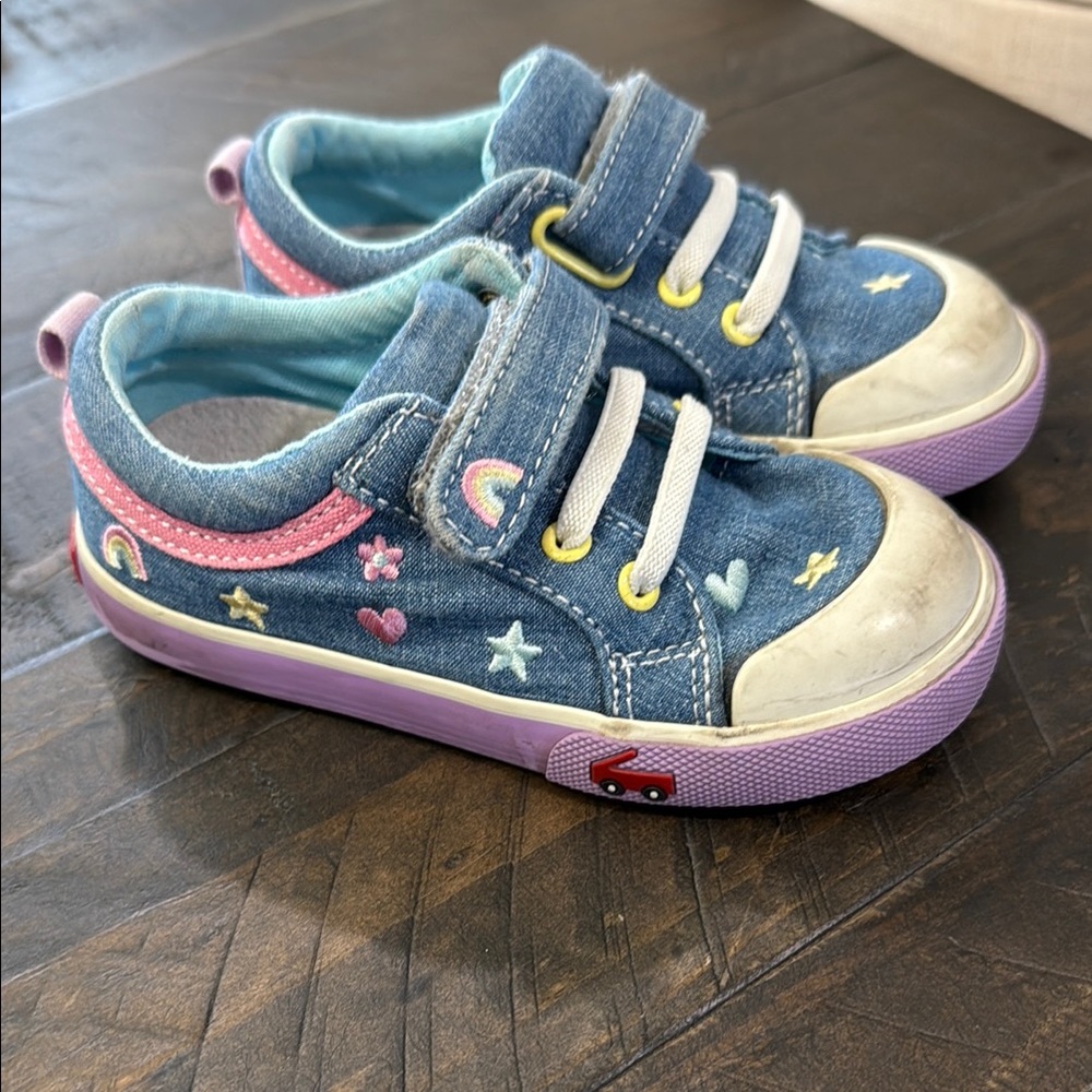 See Kai Run girls sneakers size 8